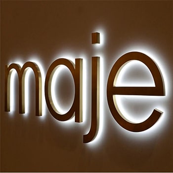 3d Steel Letter Sign Board